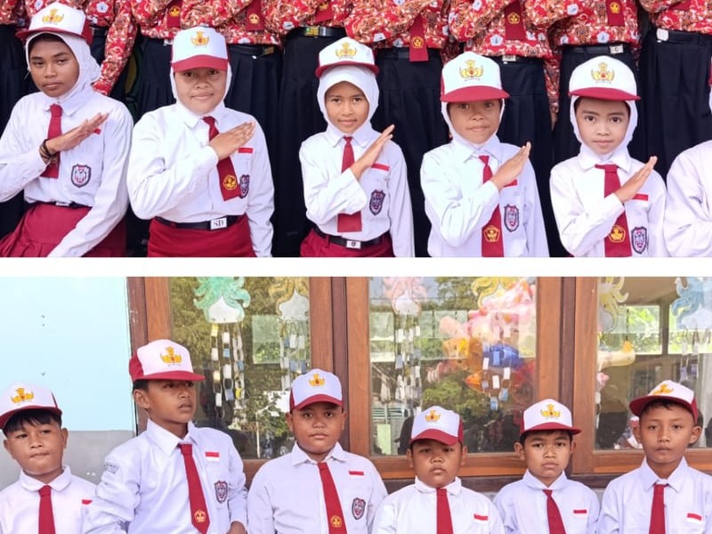 SD ISLAM ADZ - DZIKRAA IKUTI GERAK JALAN TINGKAT SD DI KECAMATAN ARJASA